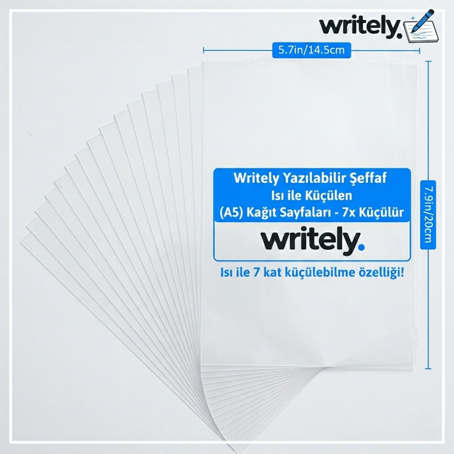 Writely | Sihirli Küçülen A5 Kağıdı