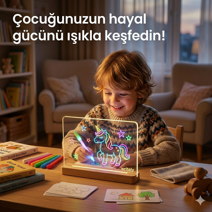 Writely LED Işıklı Yazı ve Çizim Panosu