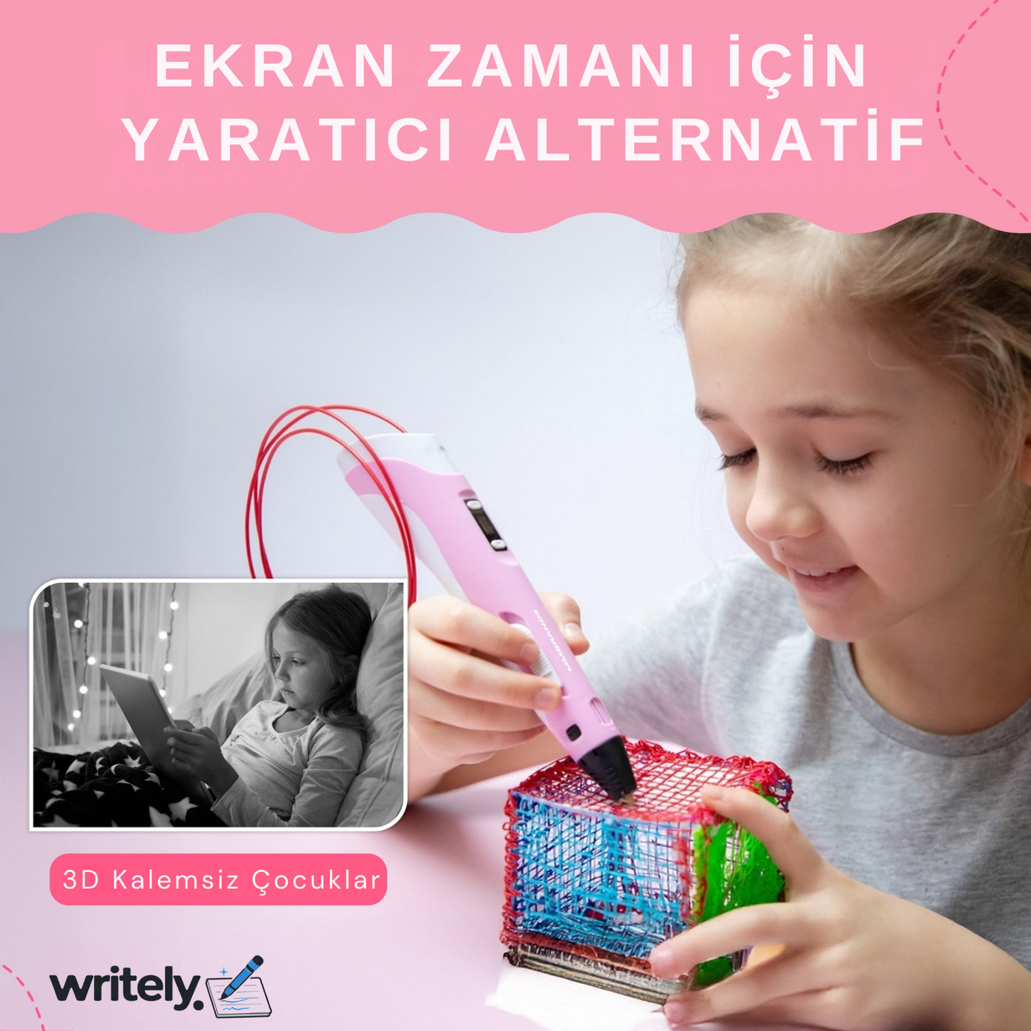 Writely | 3D Yazıcı Tasarım Kalemi