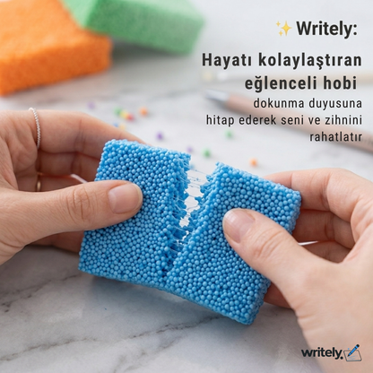 ASMR Köpüklü Hobi Hamuru