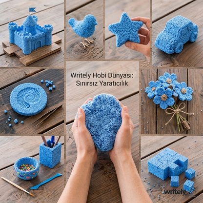 ASMR Köpüklü Hobi Hamuru