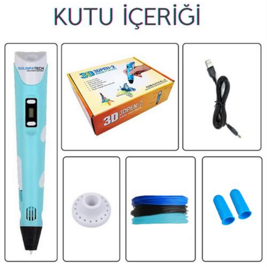 3D Yazıcı Kalem Tüm Ekipmanlar